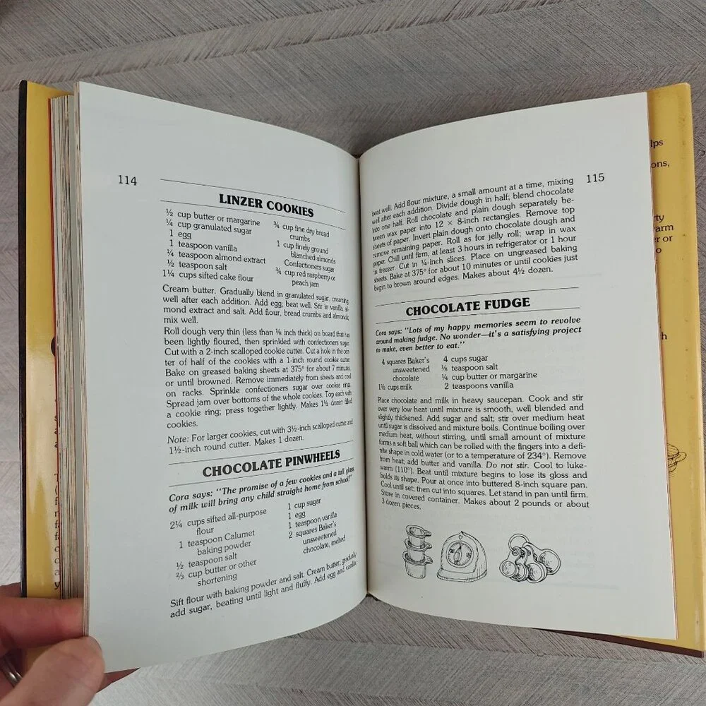 Cora's Country Cookbook Hardcover 1977 First Printing Local Ethnic Recipes